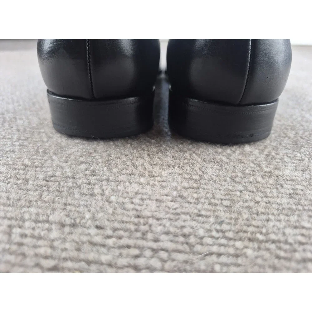Gravati For Richards Store Shoes Men Sz 10M Black Leather Loafers Made in Italy